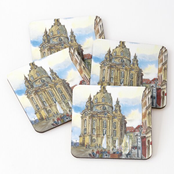 Item preview, Dresden view. Watercolor painting. Germany designed and sold by Colibri77.