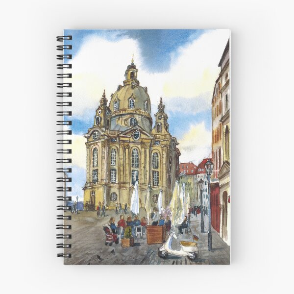 Item preview, Dresden view. Watercolor painting. Germany designed and sold by Colibri77.