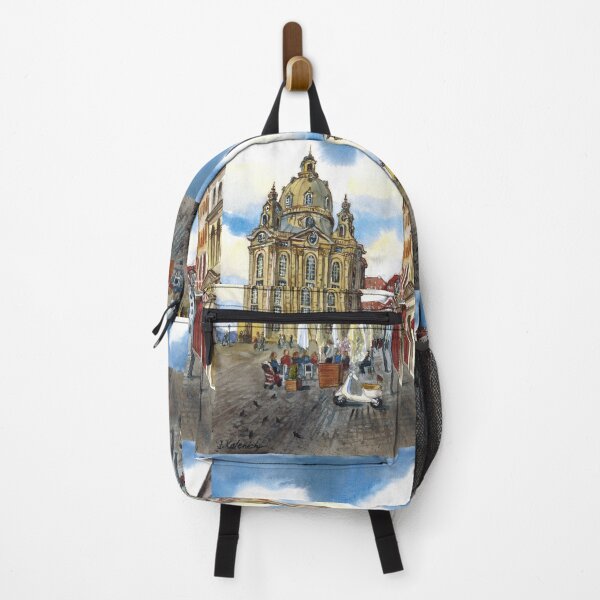 Item preview, Dresden view. Watercolor painting. Germany designed and sold by Colibri77.