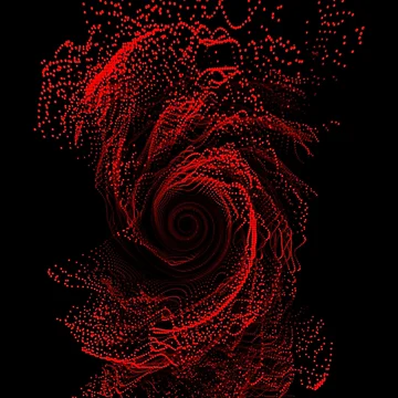 Artwork thumbnail, Red Vortex by ScreenPin