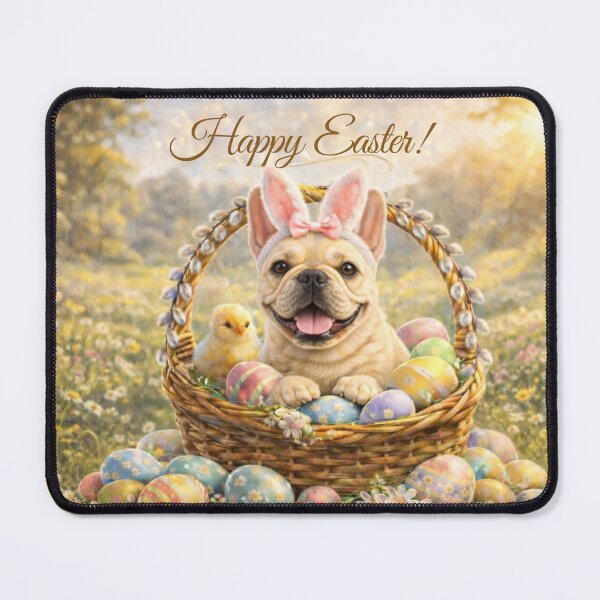 Item preview, Cute French Bulldog Easter Bunny designed and sold by GivingJoy.