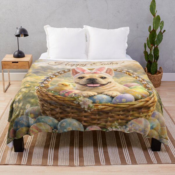 Item preview, Cute French Bulldog Easter Bunny designed and sold by GivingJoy.