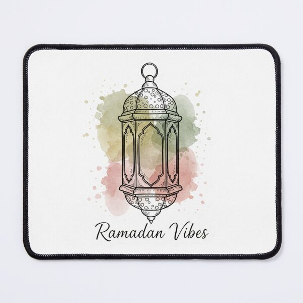 Item preview, Aesthetic Watercolor Ramadan Lantern Vibes Sticker designed and sold by RonyMady.