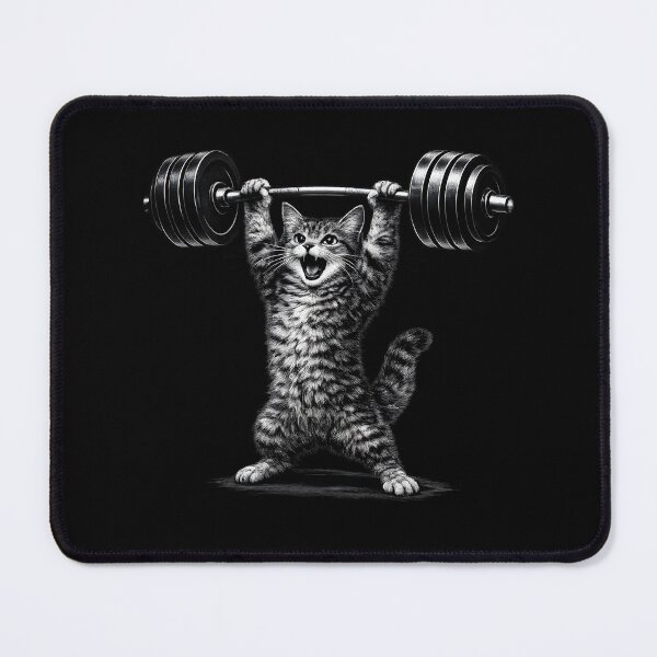 Item preview, Gym Cat Deadlift designed and sold by JODYSMORGAN.