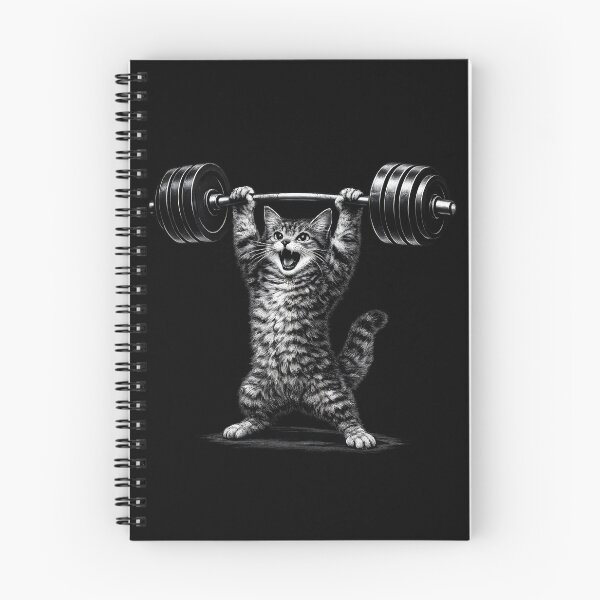 Item preview, Gym Cat Deadlift designed and sold by JODYSMORGAN.