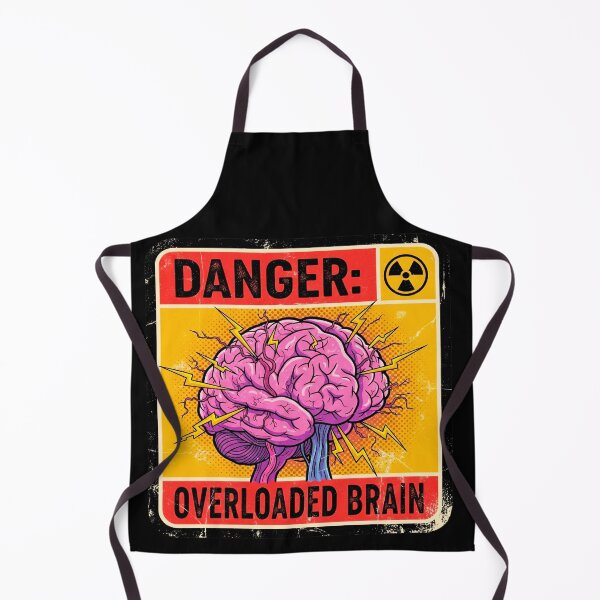 Item preview, Danger Overloaded Brain  designed and sold by Visual Dept..