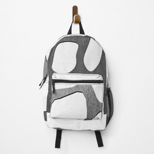 Item preview, Abstract Black And White Organic Pattern With Interconnected Holes For Modern Design designed and sold by Nmallia.