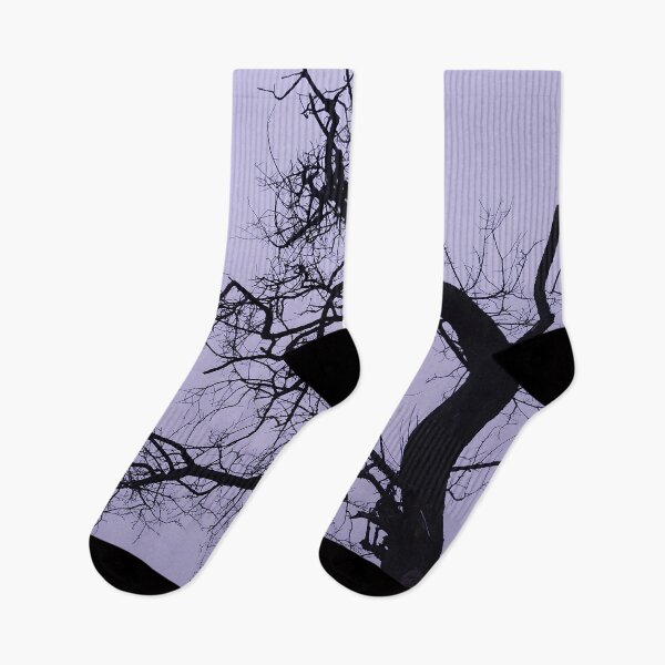 Item preview, Purple Sky Tree Silhouette Dramatic Nature Photography Art designed and sold by NatureHome11.