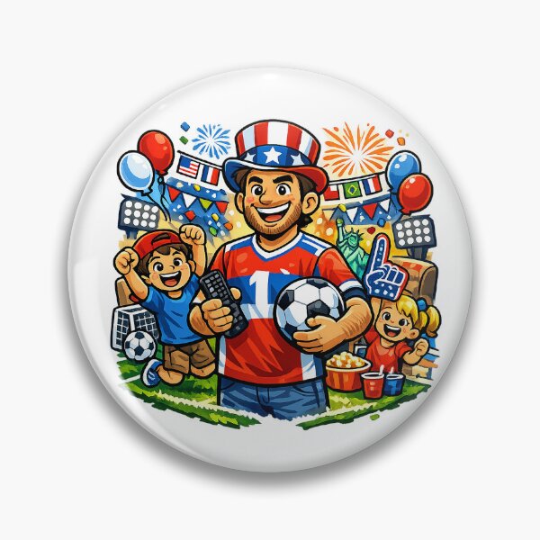 Item preview, World Cup 2026 Dad Mode – Football Fan Family Celebration Design designed and sold by MirAgency.