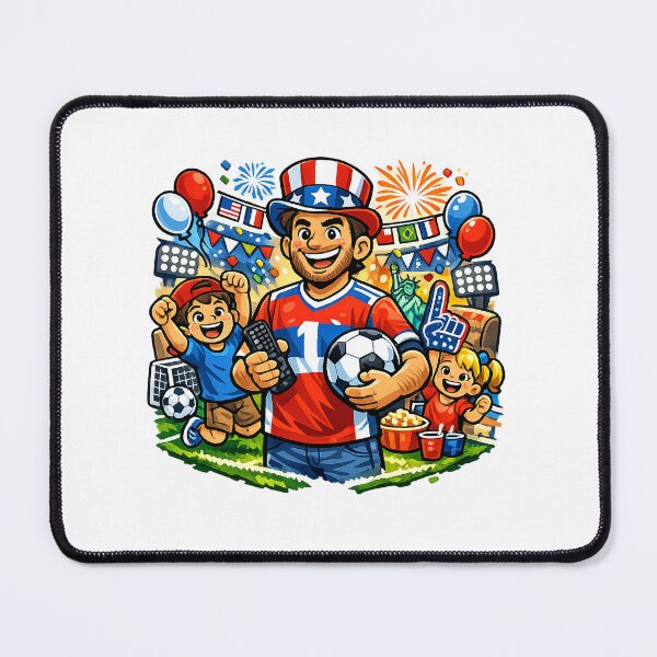 Artikelvorschau, WM 2026 – Papa-Modus – Design für die Familienfeier der Fußballfans entworfen und verkauft von MirAgency.