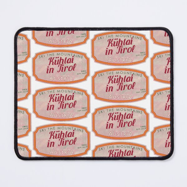 Item preview, Kühtai in Tirol, Austria, Tirol, Ski, textured skiing badge designed and sold by Wanderful-roads.