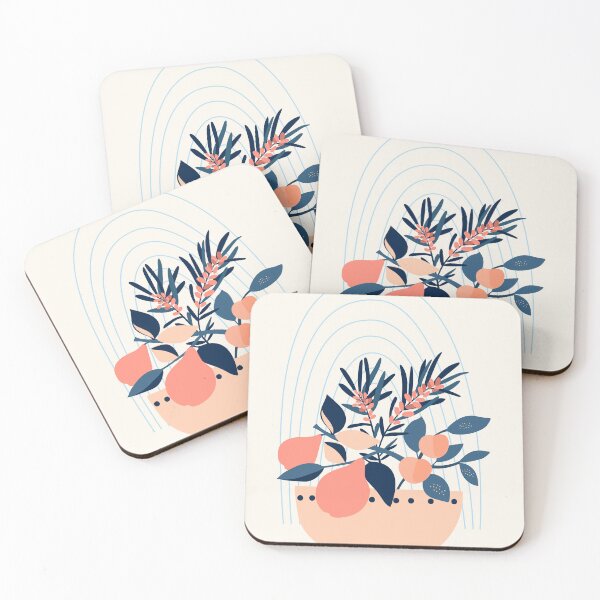 Item preview, Abstract arrangement of fruit and foliage designed and sold by paulrommer.