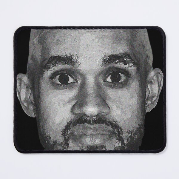 Item preview, Bald Derrick White Funny Vintage Face designed and sold by Elafoo.