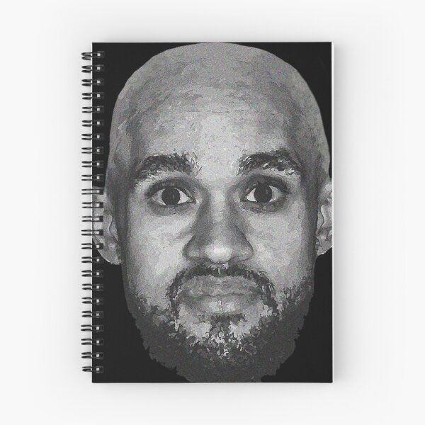 Item preview,  Bald Derrick White Funny Vintage Face designed and sold by Elafoo.