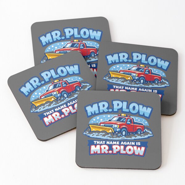 Item preview, Mr Plow Retro Snow Removal Service designed and sold by agearb.