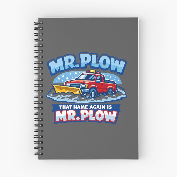 Item preview, Mr Plow Retro Snow Removal Service designed and sold by agearb.