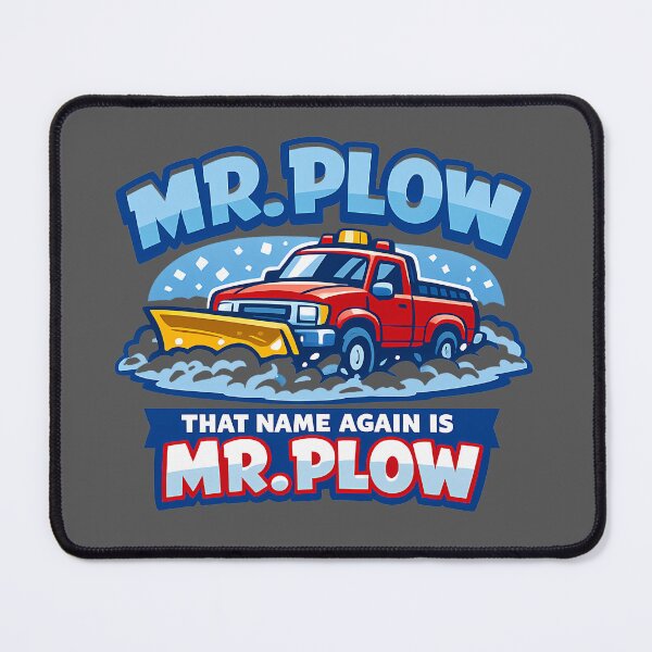 Item preview, Mr Plow Retro Snow Removal Service designed and sold by agearb.