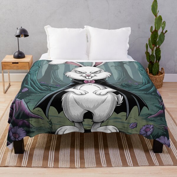 Item preview, A Menacing Bunny in a Cape - Evil Easter bunny designed and sold by Art-Arcade6.