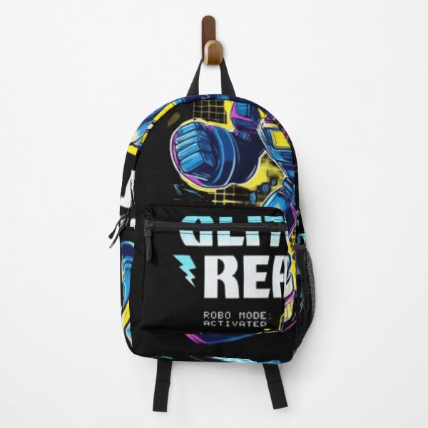 Item preview, Glitching Reality Retro Robo Mech - Cyberpunk Gaming Graphic designed and sold by GenZFashion000.