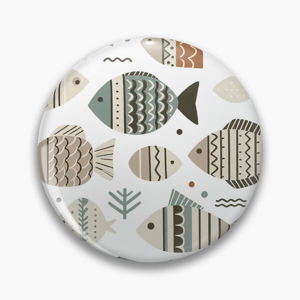 Item preview, Nordic Scandinavian Folk-Art Fish   designed and sold by Vanich-Panich.