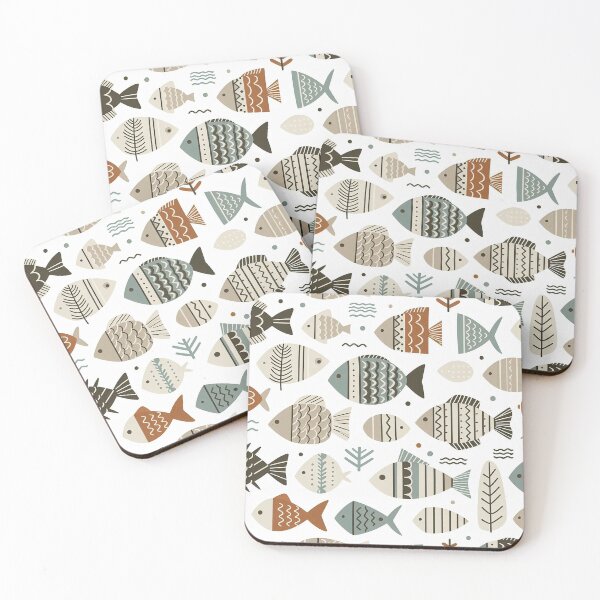 Item preview, Nordic Scandinavian Folk-Art Fish   designed and sold by Vanich-Panich.