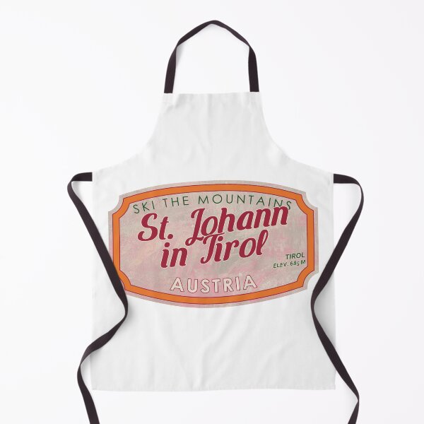Item preview, St. Johann in Tirol, Austria, Tirol, Ski, textured skiing badge designed and sold by Wanderful-roads.