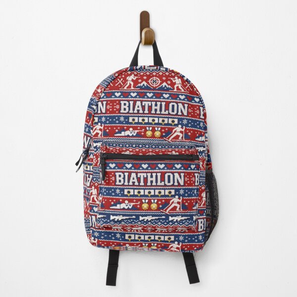Item preview, Biathlon winter sports knitting patterns shooting and cross-country skiing designed and sold by Mauswohn.