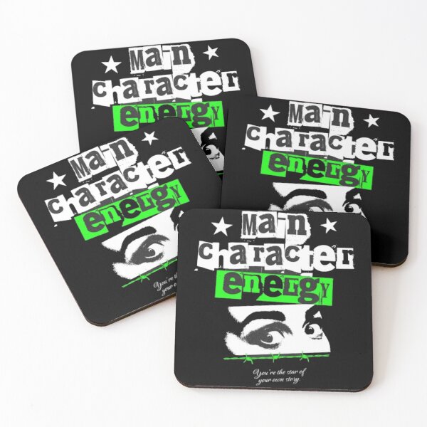 Item preview, Main Character Energy Grunge Zine Art - Edgy Punk Streetwear designed and sold by GenZFashion000.