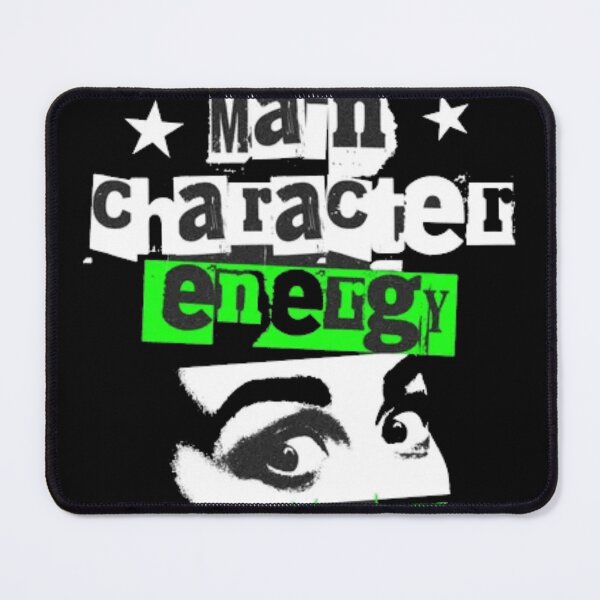 Item preview, Main Character Energy Grunge Zine Art - Edgy Punk Streetwear designed and sold by GenZFashion000.
