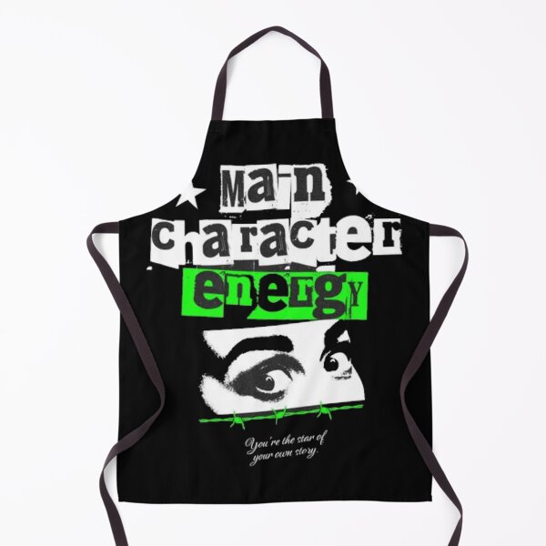 Item preview, Main Character Energy Grunge Zine Art - Edgy Punk Streetwear designed and sold by GenZFashion000.