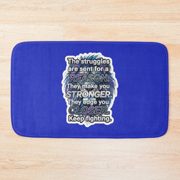 Item preview, Struggles Make You Stronger Lion Motivation Quote designed and sold by Scro-Ciob-Shop.