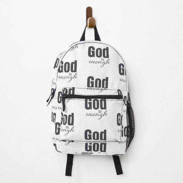 Item preview, God Is Enough – Christian Faith Typography T-Shirt Design designed and sold by CrossCrafted.
