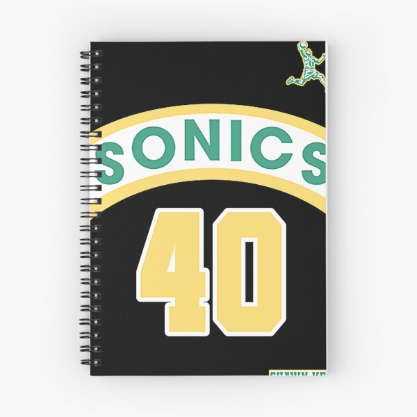 Item preview,  Shawn Kemp Retro Supersonics Jersey 90S Style designed and sold by 2000Kamayani.