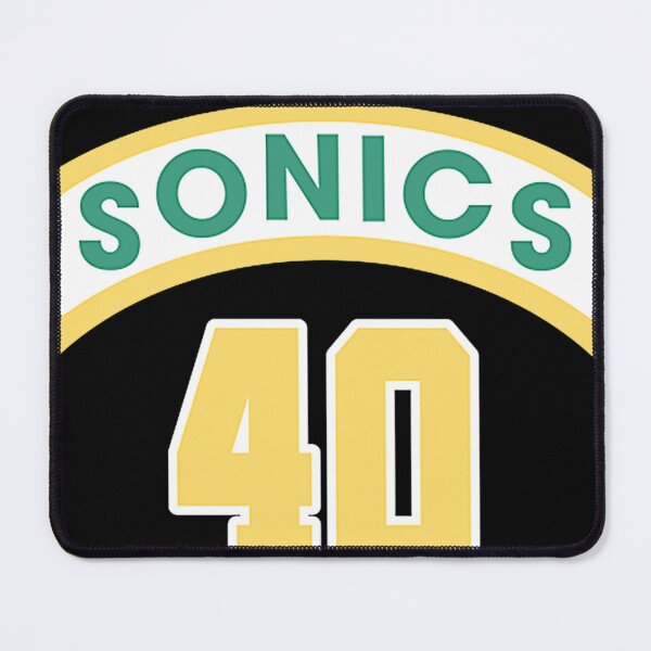 Item preview, Shawn Kemp Retro Supersonics Jersey 90S Style designed and sold by 2000Kamayani.