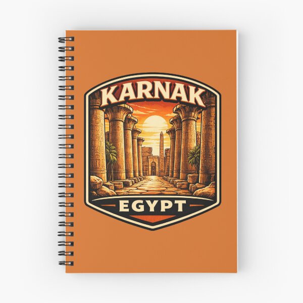 Item preview, Karnak Temple Egypt  - Ancient Columns of Thebes designed and sold by Myra365Art.