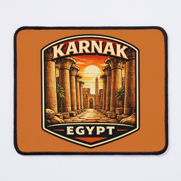 Item preview, Karnak Temple Egypt - Ancient Columns of Thebes designed and sold by Myra365Art.