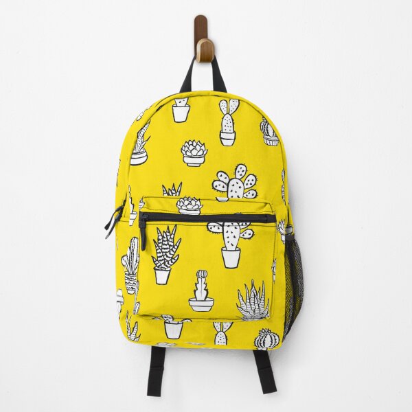 Item preview, Yellow Cactus Pattern – Cute Hand Drawn Succulent Print. Doodle Succulents designed and sold by alijun.