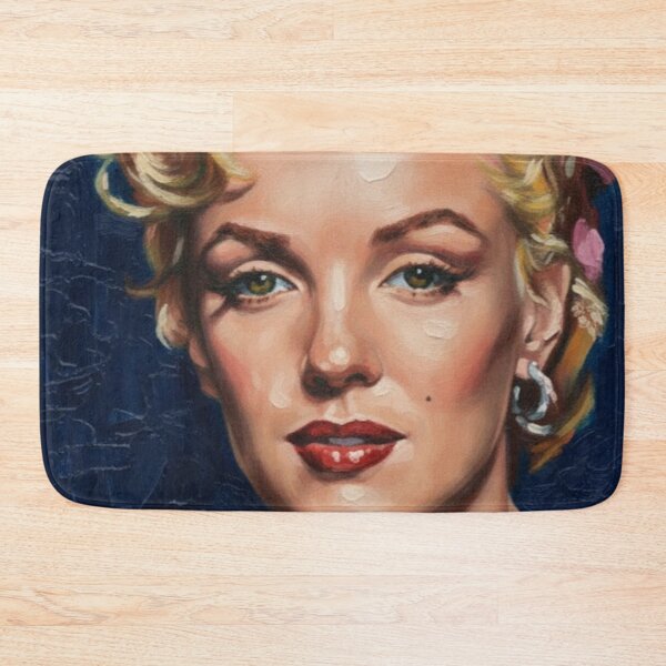 Item preview, Starlet Gaze: Marilyn Monroe Iconic Navy Portrait designed and sold by Art's Diner.