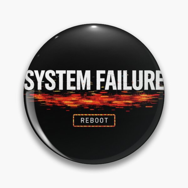 Item preview, System Failure – Glitch Tech Streetwear Graphic Design designed and sold by Ataqhin.