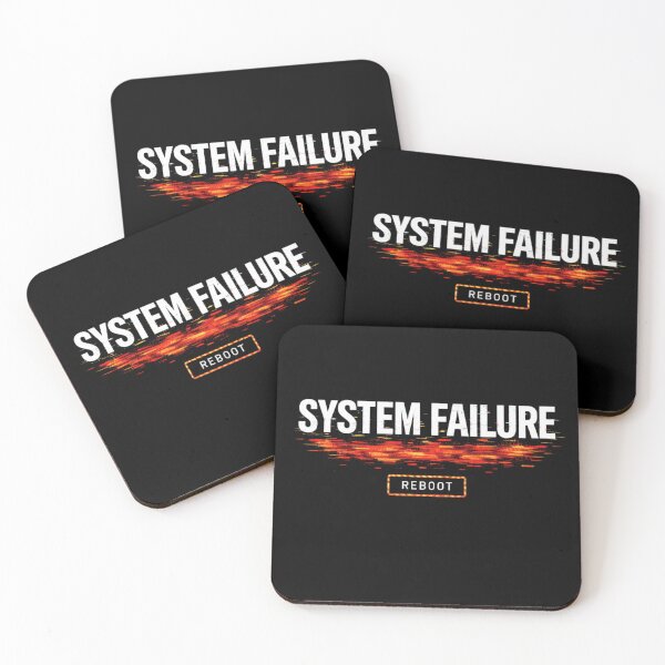 Item preview, System Failure – Glitch Tech Streetwear Graphic Design designed and sold by Ataqhin.
