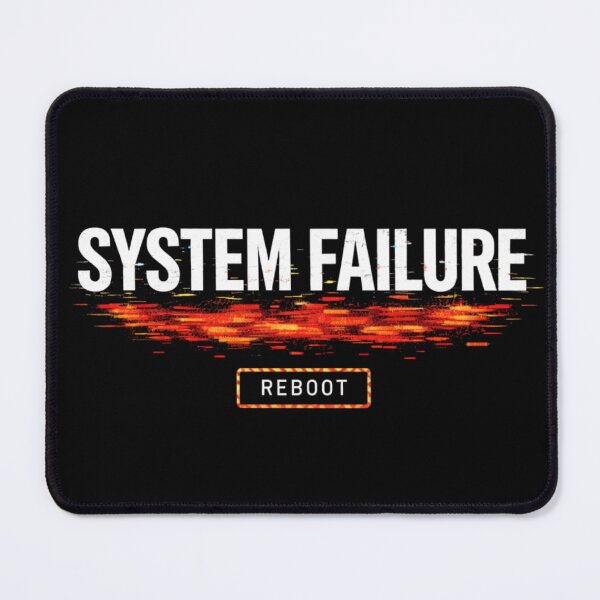 Item preview, System Failure – Glitch Tech Streetwear Graphic Design designed and sold by Ataqhin.
