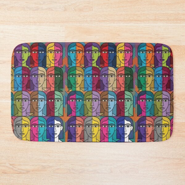 Item preview, Best Gift Vibrant Cubist Portraits Collection designed and sold by HommyOfficial.