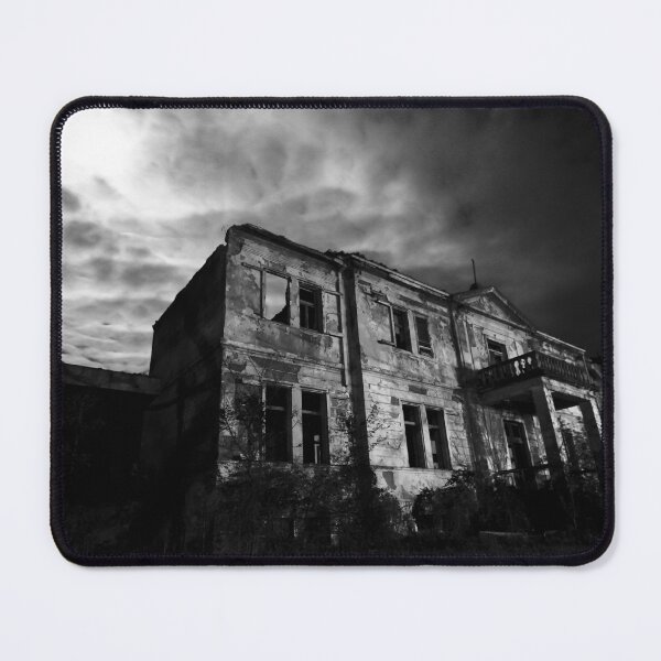 Item preview, An abandoned manor looms under a storm-charged sky designed and sold by grande76.
