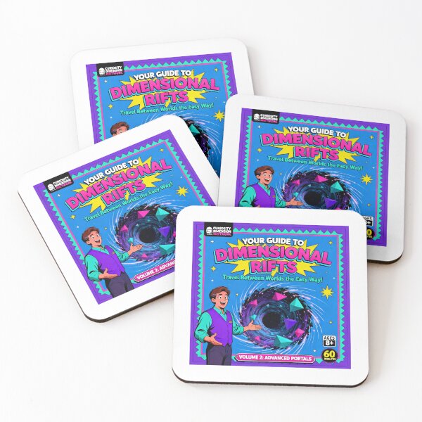 Item preview, Dimensional Portal Guide - Retro 90s Educational VHS Art designed and sold by PictorialWhimsy.