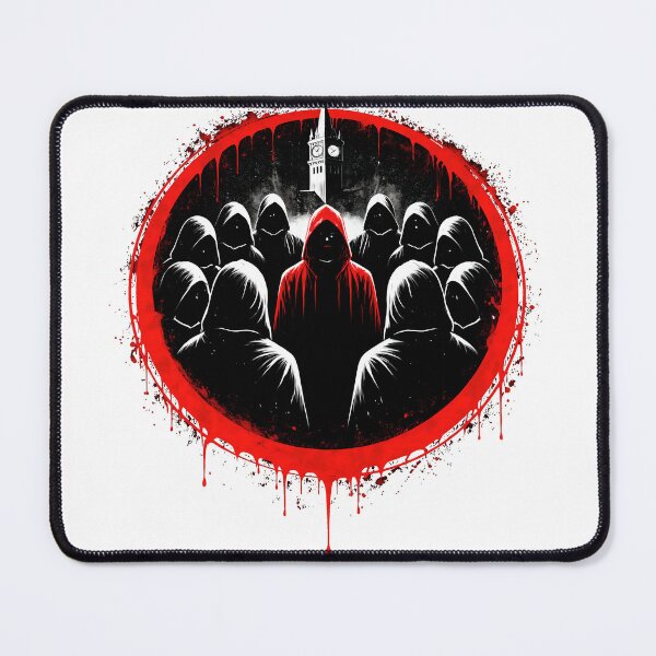 Item preview, BOTC - A Blood splattered clocktower - The Accusation Circle designed and sold by creative-cub.