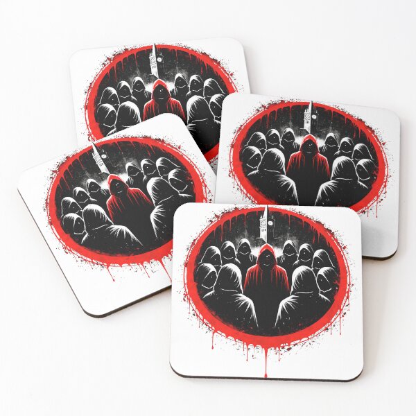 Item preview, BOTC - A Blood splattered clocktower - The Accusation Circle designed and sold by creative-cub.
