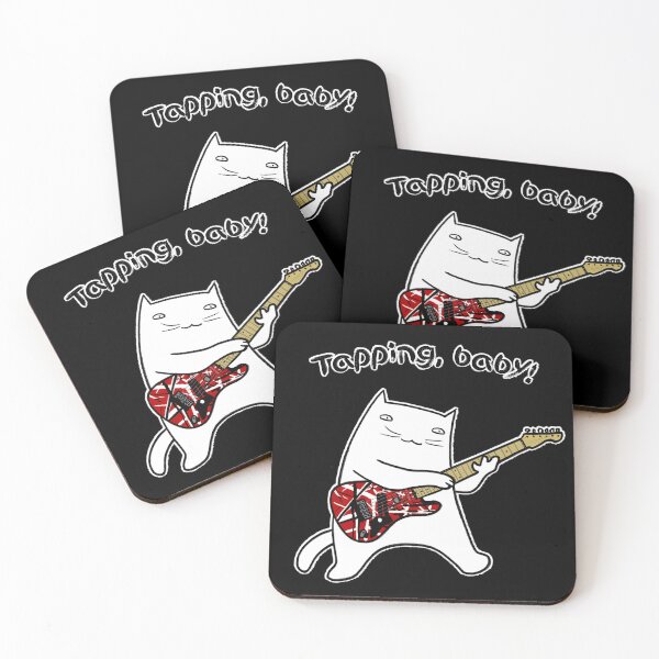 Item preview, Tapping guitar cat designed and sold by eri-morie.