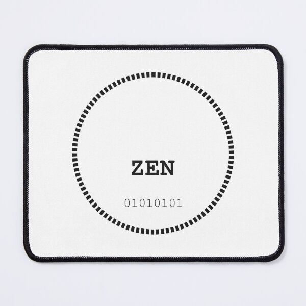 Item preview, Zero One Zen Coder Mindfulness Design designed and sold by Mikidesign1988.