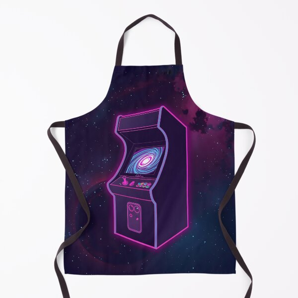 Item preview, Cosmic Arcade Portal - Retro Vaporwave Gaming Art Print designed and sold by ThePixelArchive.