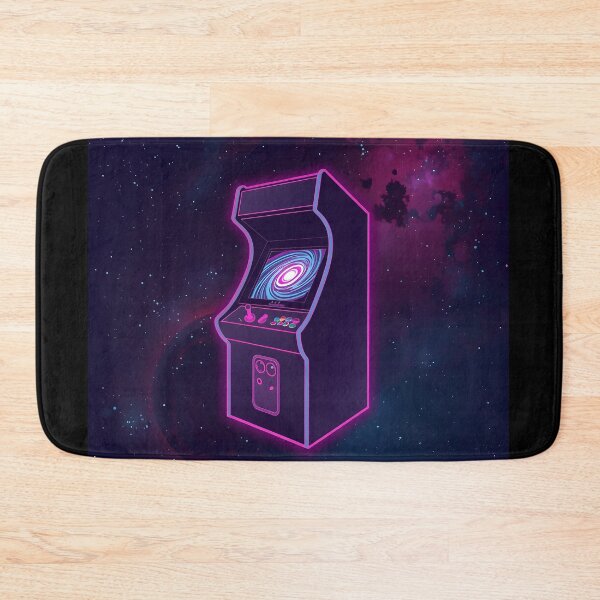 Item preview, Cosmic Arcade Portal - Retro Vaporwave Gaming Art Print designed and sold by ThePixelArchive.